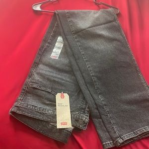 505™ REGULAR FIT MEN'S JEANS 38x34 gray(black)